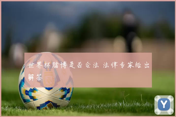 世界杯赌博是否合法 法律专家给出解答